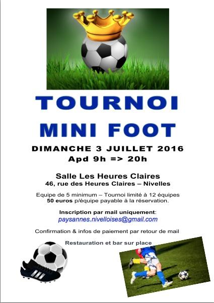 Affiche tournoi mini foot030716